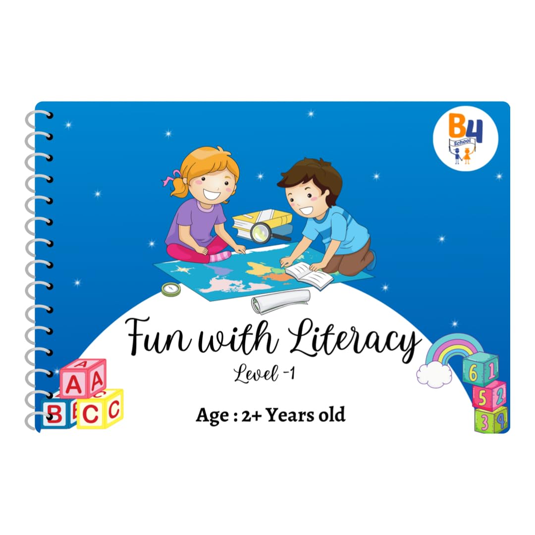 B4 School Velcro Book Level 1 Preschool Busy book Toddler